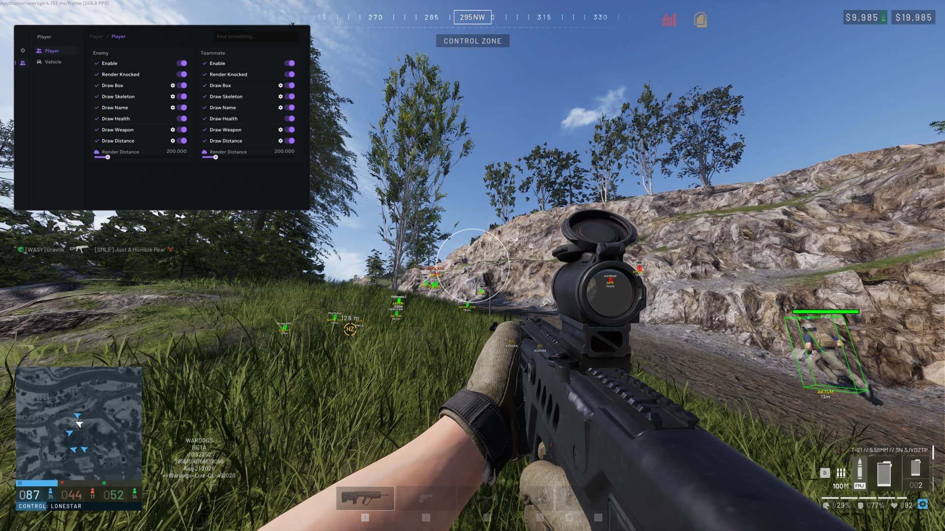 Ancient Wardogs in game