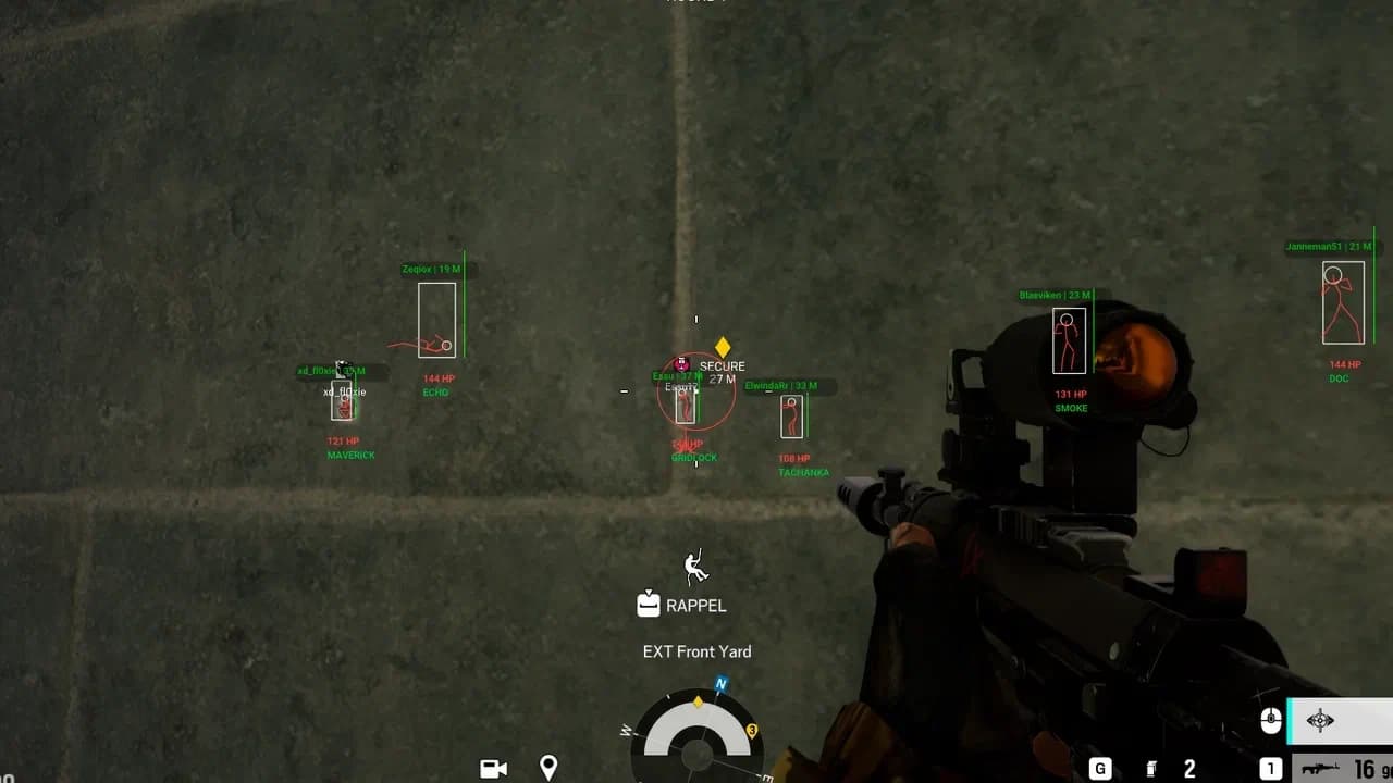 Rainbow 6 Crusader in game